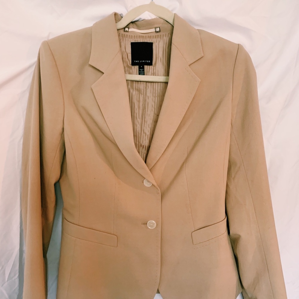 The Limited Tan Blazer
